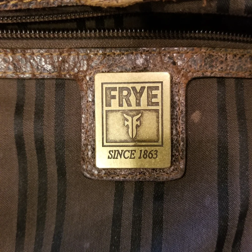 Frye Deborah Studded Star Distressed Handbag - Picture 14 of 16